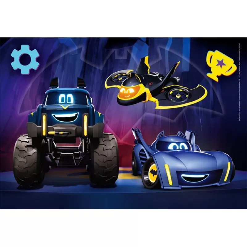 Clementoni Supercolor Batwheels Puzle 60 gab. Komiksi 24812