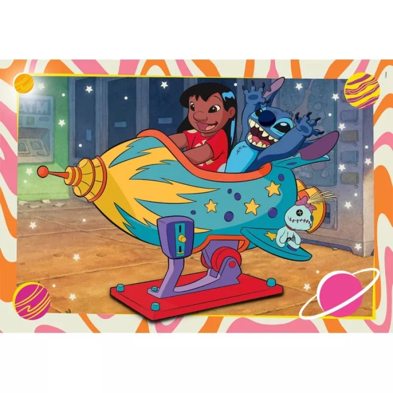 Clementoni Supercolor puzle 2x60 gab., Stitch (24822)