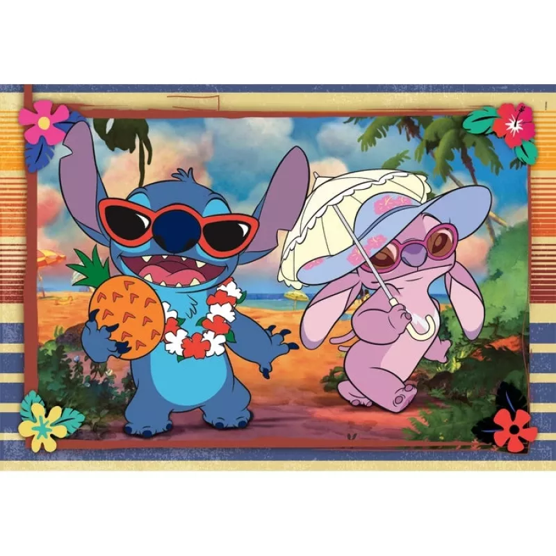 Clementoni Supercolor puzle 2x60 gab., Stitch (24822)