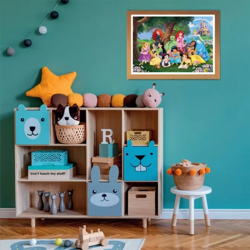 Clementoni Supercolor Disney Princess puzle 104 gab. Karikatūras