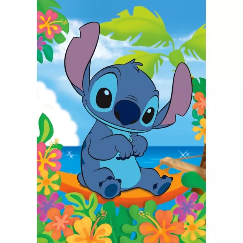 Clementoni Supercolor Stitch puzle 104 gab. Karikatūras