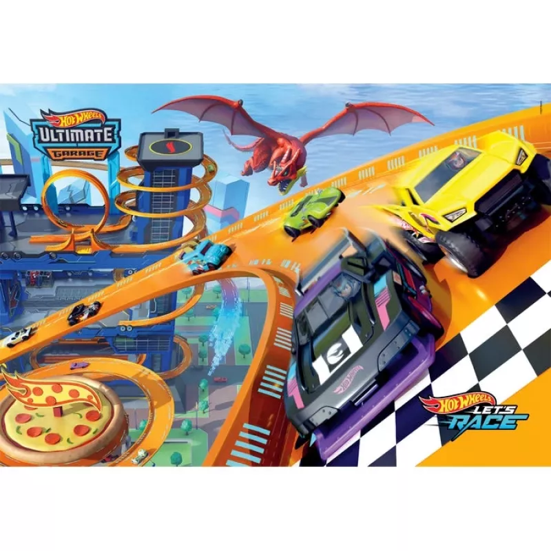 Clementoni Supercolor 25760 puzzle Puzle 104 gab. Transportlīdzekļi