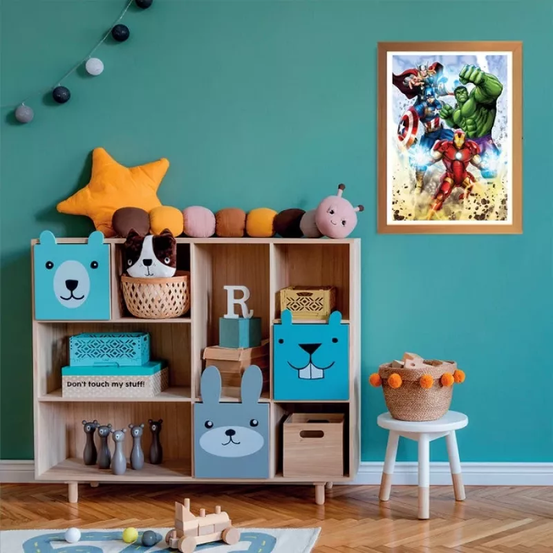 Clementoni Supercolor Marvel Avengers Puzle 60 gab. Komiksi