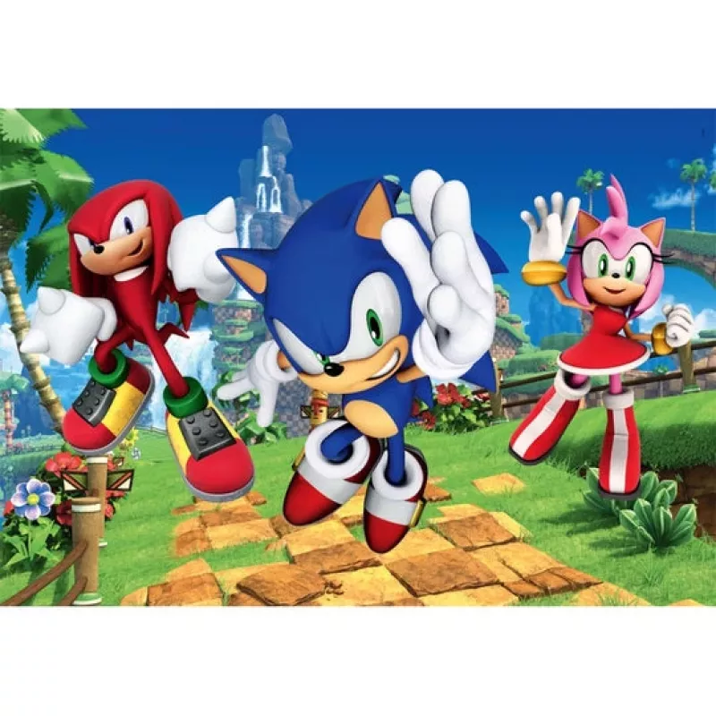 Clementoni Sonic puzle 104 gab. Komiksi