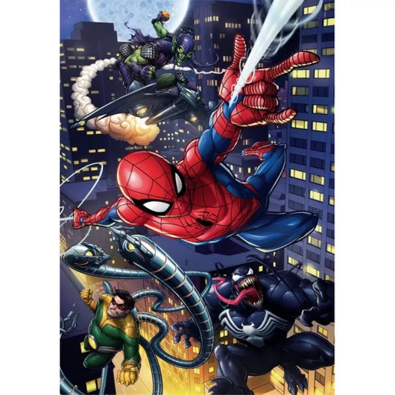 Clementoni Marvel spiderman Puzle 180 gab. Komiksi