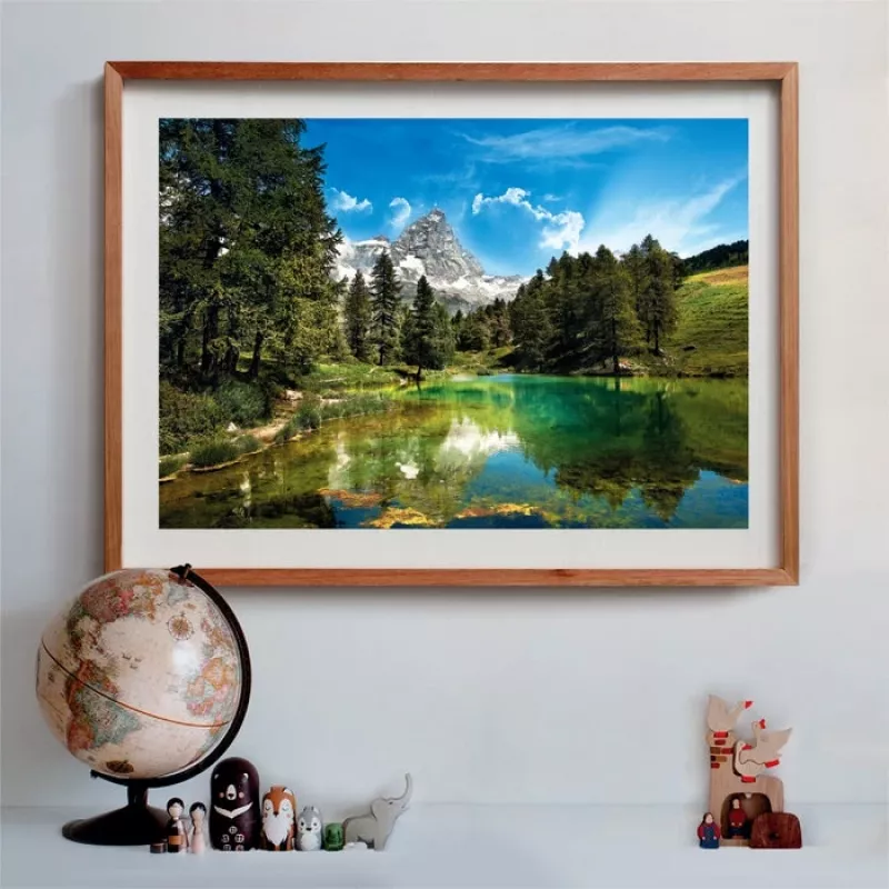 Clementoni High Quality Collection Blue Lake puzle 1500 gab. Ainava