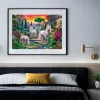 Clementoni Classical garden unicorns Puzle 2000 gab. Dzīvnieki