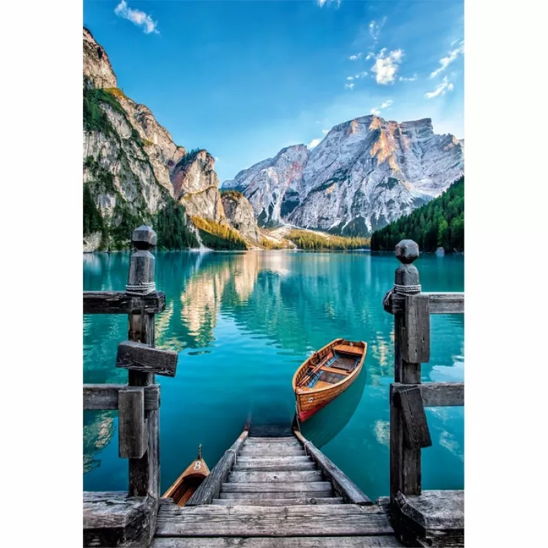 Clementoni High Quality Collection Braies ezers Puzle 500 gab. Ainava