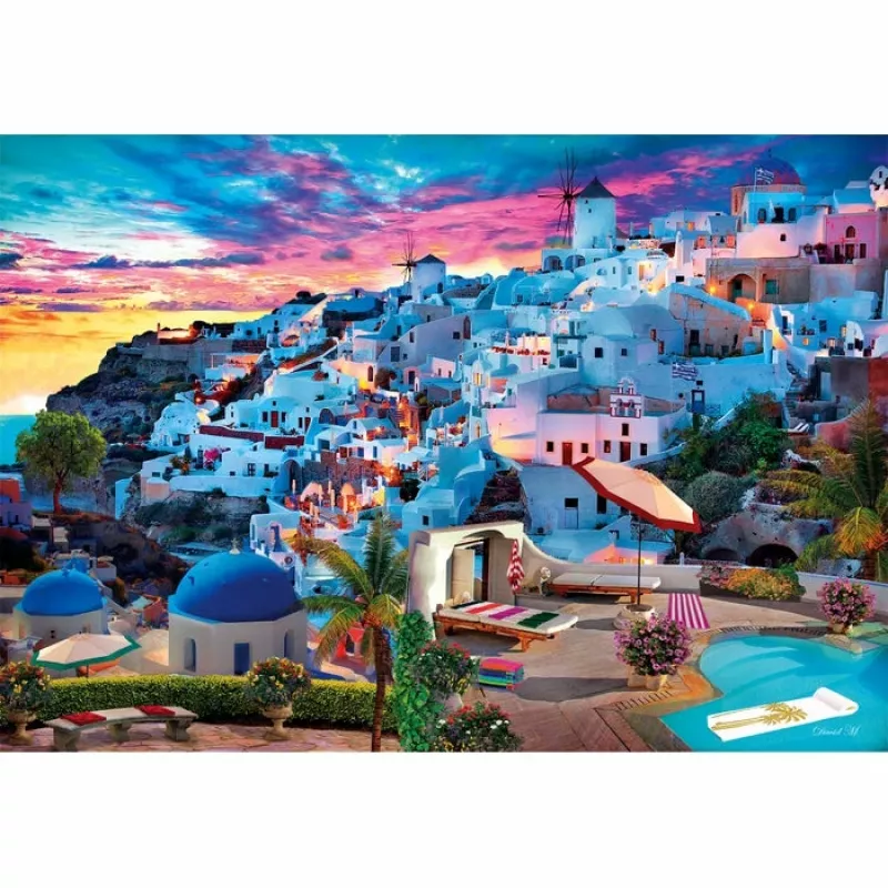 Clementoni High Quality Collection Greece View mozaīkpuzle 500 gab. Ainava