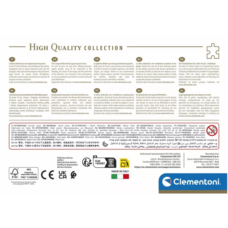 Clementoni 500 pcs CB HQC Wild Red Stallion
