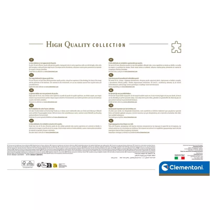 Clementoni High Quality Collection 36534 puzle 6000 gab. Pilsēta