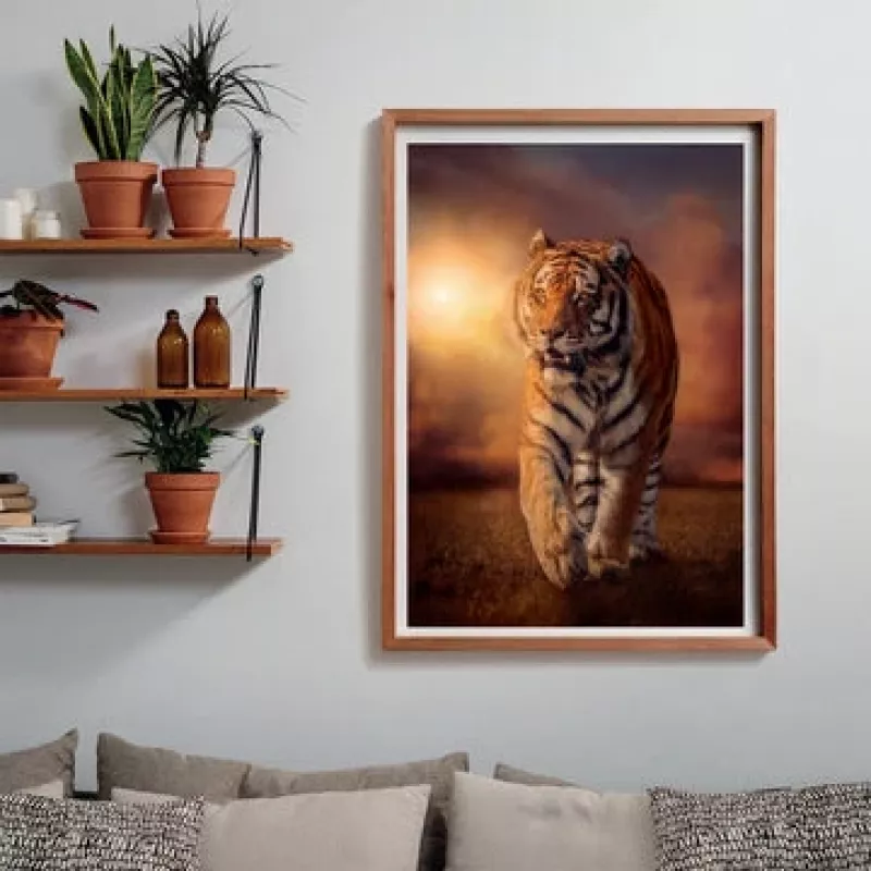 Clementoni Tiger Puzle 1000 gab. Dzīvnieki