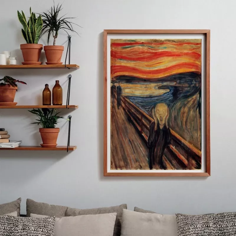 Clementoni Museum Collection Munch The Scream puzle 1000 gab. Māksla