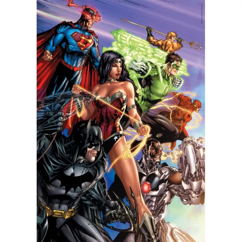 Clementoni DC Comics puzle 1000 gab.