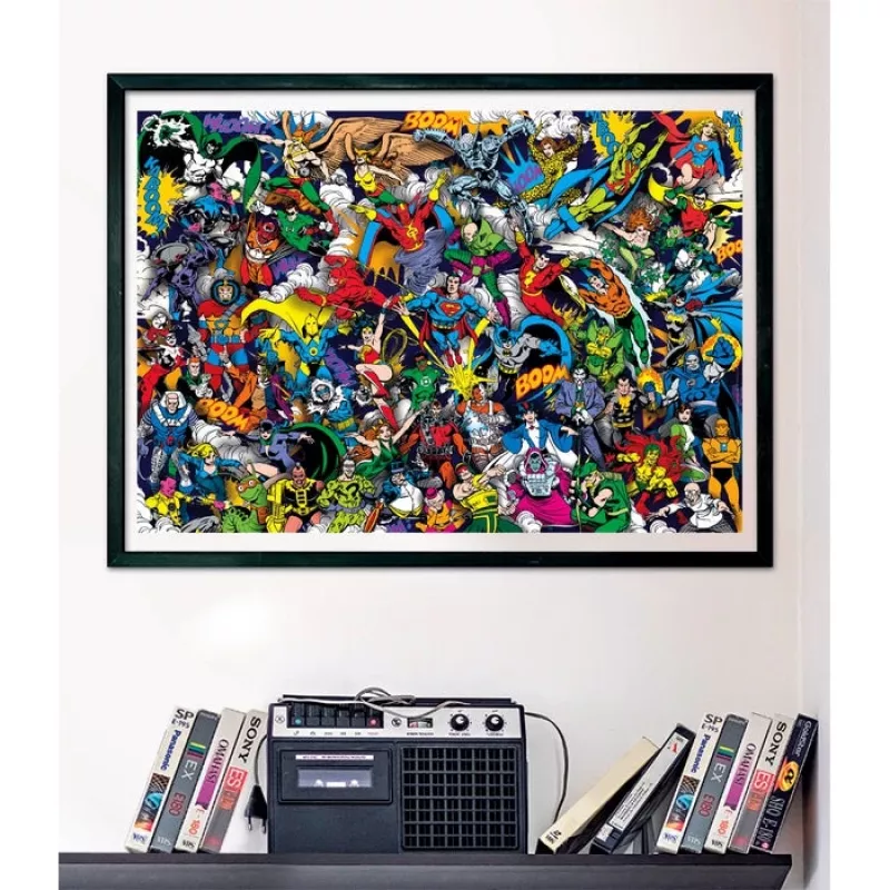 Clementoni DC Comics Impossible puzle 1000 gab.