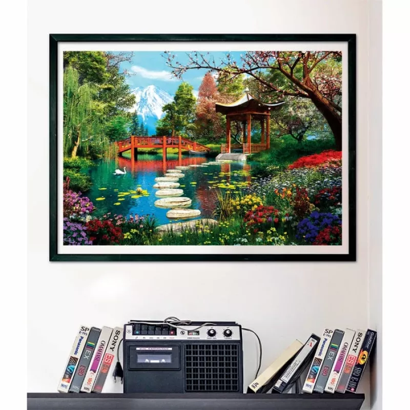 Clementoni High Quality Collection Fuji Garden puzle 1000 gab. Ainava