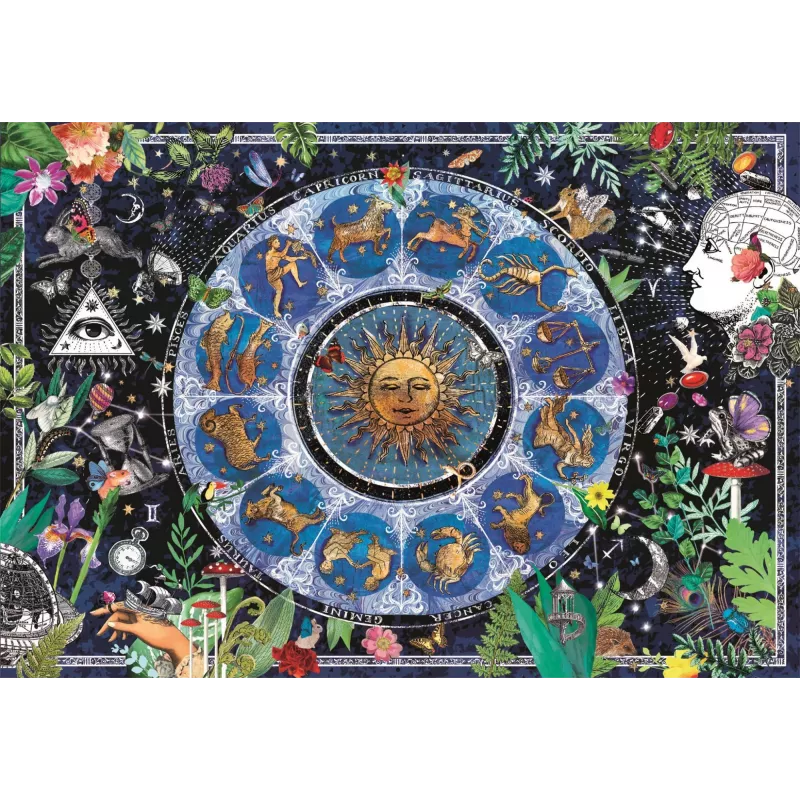 Clementoni 1000 gab. CB HQC Astroloģiskā diagramma