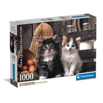Clementoni High Quality Collection 39943 puzle 1000 gab. Dzīvnieki