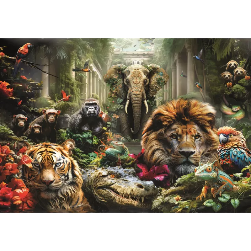 Clementoni 1000 gb. CB Mystic Jungle, 14 gadi Clementoni 1000 gb. CB Mystic Jungle. Ieteicamais vecums (min): 14 gadi
