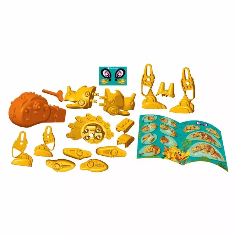 Clementoni Dino Bot Triceratops Junior, robotizēts dinozaurs, 5 gadi