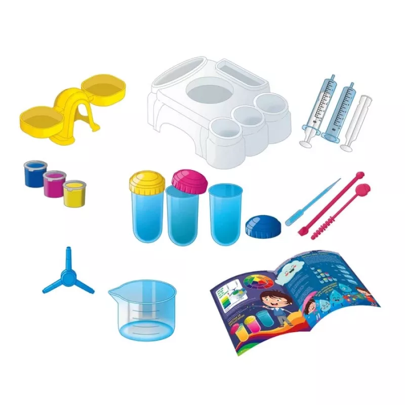 Clementoni Science & Play Zinātnes mācekļi, Eksperimentu komplekts, Dažādi, 5 gadi