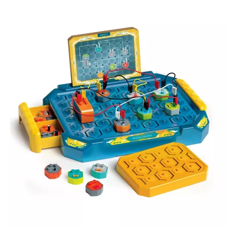 Clementoni Science & Play elektronikas laboratorija, Eksperimentu komplekts, Elektrība, 8 gadi, Dažādas krāsas