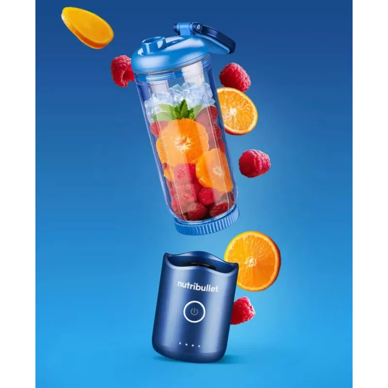 NutriBullet NBP013BL 0,59 L pārnēsājamais blenderis zils