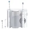 Oral-B iO4 & OxyJet mutes kopšanas centrs, balts