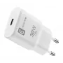 Cellularline GAN sienas lādētājs USB-C 30W PD USB-C 30W PD sienas lādētājs ar GaN tehnoloģiju