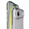 Cellularline Clear Protect - iPhone Air cietais vāciņš ar gumijas malām