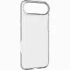 Cellularline Clear Protect - iPhone Air cietais vāciņš ar gumijas malām