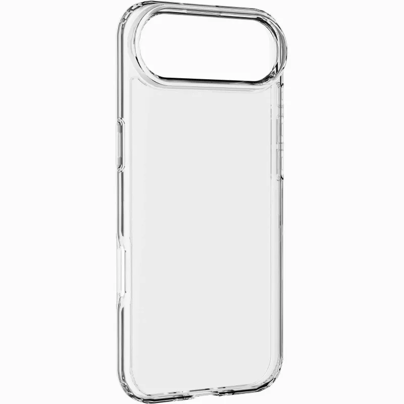 Cellularline Clear Protect - iPhone Air cietais vāciņš ar gumijas malām