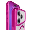 Cellularline Iconic Mag - iPhone 17 Pro caurspīdīgs maciņš ar krāsainām malām, saderīgs ar MagSafe ekosistēmu