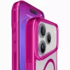 Cellularline Iconic Mag - iPhone 17 Pro caurspīdīgs maciņš ar krāsainām malām, saderīgs ar MagSafe ekosistēmu
