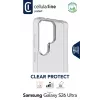 Cellularline Clear Protect - Galaxy S26 Ultra cietais maciņš ar gumijas malām