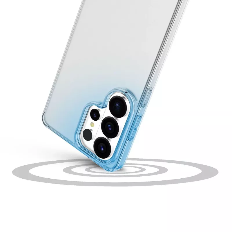 Cellularline Clear Protect - Galaxy S26 Ultra cietais maciņš ar gumijas malām