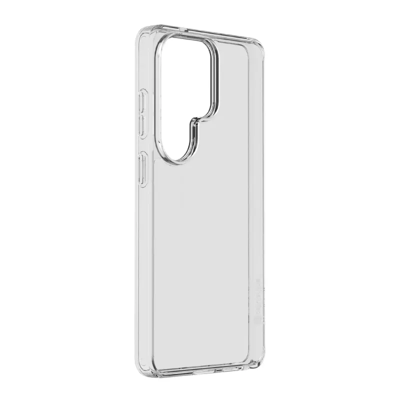 Cellularline Clear Protect - Galaxy S26 Ultra cietais maciņš ar gumijas malām