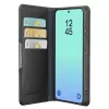 Cellularline Book Agenda - Galaxy S26 grāmatveida vāciņš ar mākslīgās ādas apdari, magnētisko aizdari, RFID aizsardzību un statīva funkciju.