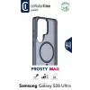 Cellularline FROSTY MAG - Galaxy S26 Ultra daļēji caurspīdīgs vāciņš ar matētu apdari un krāsainām malām, saderīgs ar Qi2 ekosistēmu un magnētiskajiem piederumiem Samsung ierīcēm.