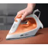 Braun TexStyle 1 SI1009OR tvaika gludeklis ar nepiedegošu zoli 1900 W oranžs, balts