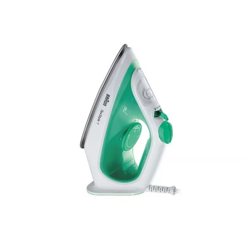 Braun TexStyle 1 SI 1040 GR tvaika gludeklis ar keramisko zoli 2000 W zaļš, balts