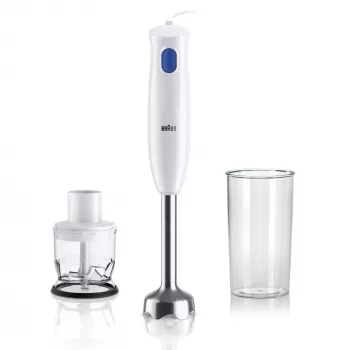 Braun MultiQuick 1 MQ10.2001M virtuves blenderis 450 W balts