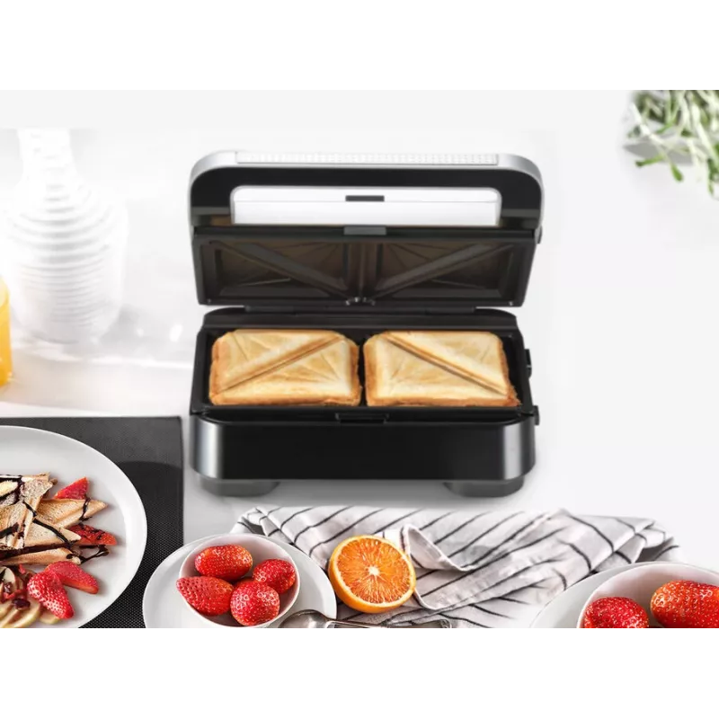Braun SnackMaker 5 SM5005 sviestmaižu cepējs 800 W Sudraba