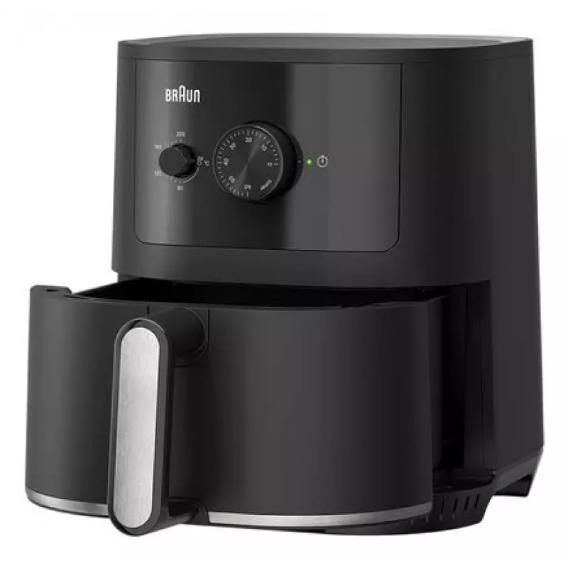 Braun Multi Fry 3 Viens 4,3 L Brīvi stāvošs 1500 W Karstā gaisa fritieris Melns