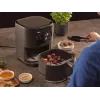Braun Multi Fry 3 Viens 4,3 L Brīvi stāvošs 1500 W Karstā gaisa fritieris Melns