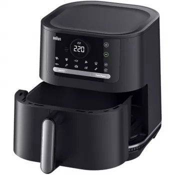 Braun HF5050 Single 5.7 L Brīvi stāvoša 2000 W Karstā gaisa fritieris Melns, Pelēks