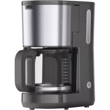 Braun PurShine KF 1500 GY filtrējošā kafijas automāts, 1000 W, pelēks/nerūsējošais tērauds