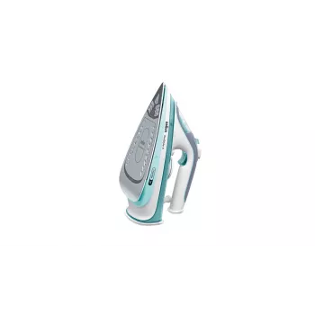 Braun TexStyle 3 SI 5017 GR tvaika gludeklis Keramikas zole 2700 W Pelēka, Tirkīzzila, Balta