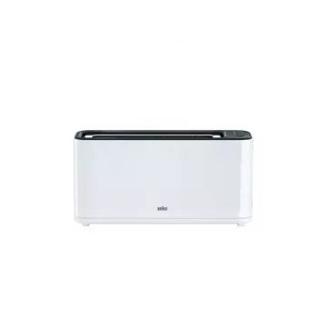 Braun HT3100WH tosteris 1 šķēle(s) 1000 W Melns, Balts
