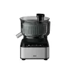 Braun FP 3233 SI virtuves kombains 800 W 2.1 L Melns, Nerūsējošais tērauds